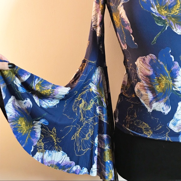 FREE PEOPLE Birds of Paradise Off Shoulder Top - Picture 3 of 7